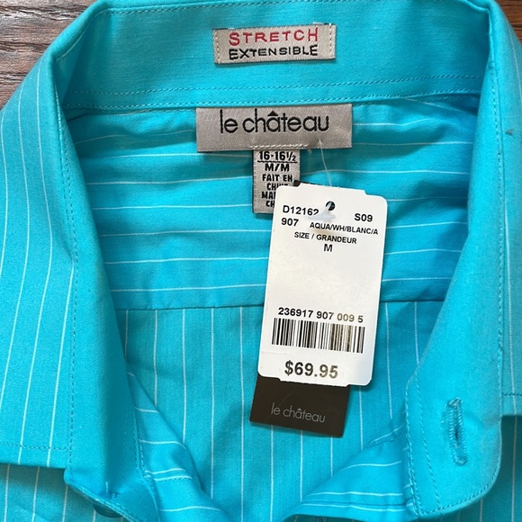 🆕 Le Château Tailored Semi-Fitted Dress Shirt 🆕 - Picture 4 of 6